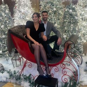 FASHIONNOVA- Always Bubble Velvet Micro Mini Dress- Black